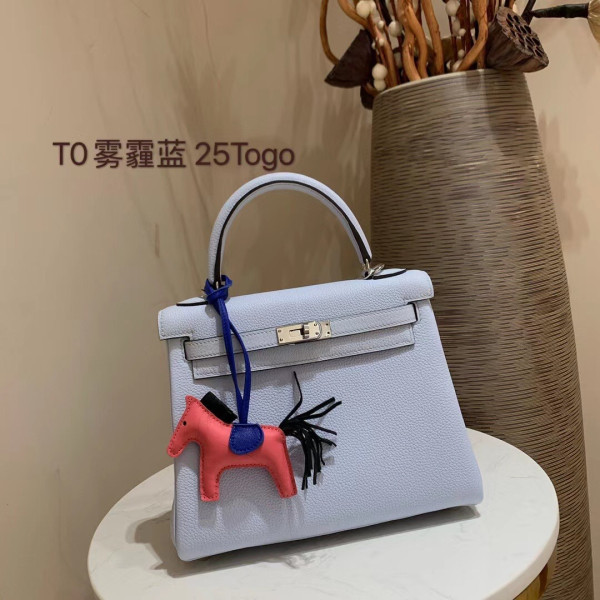 HOT SALE HERMES KELLY 25CM TOGO LEATHER CUSTOMIZED COLORS