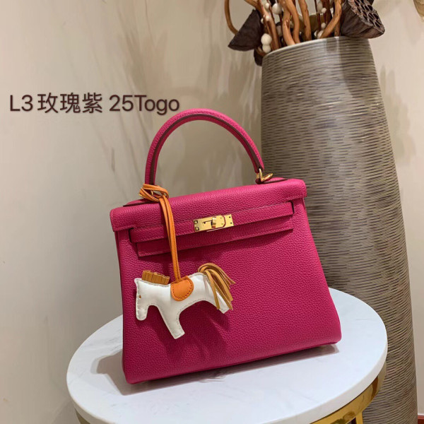 HOT SALE HERMES KELLY 25CM TOGO LEATHER CUSTOMIZED COLORS