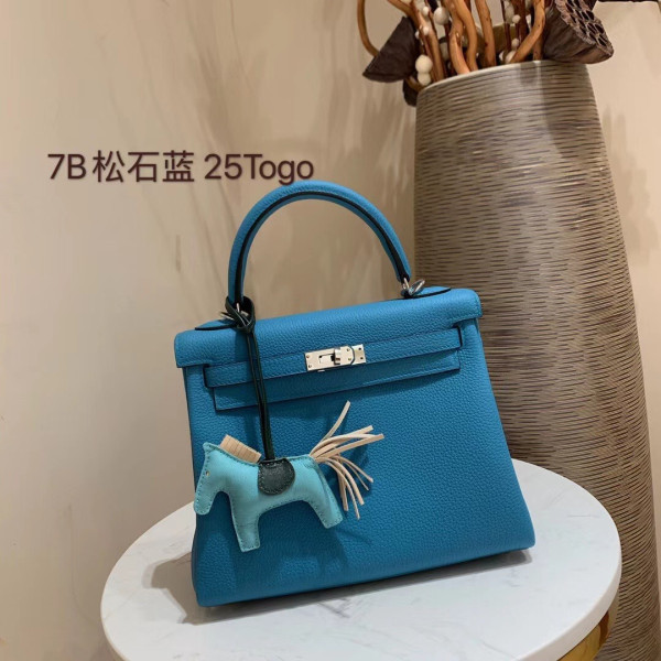 HOT SALE HERMES KELLY 25CM TOGO LEATHER CUSTOMIZED COLORS