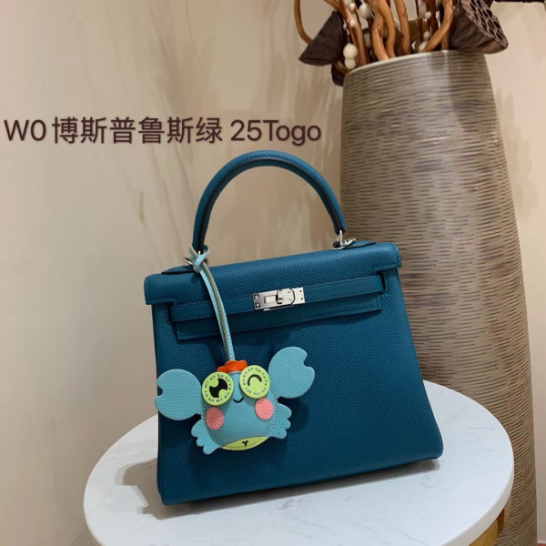 HOT SALE HERMES KELLY 25CM TOGO LEATHER CUSTOMIZED COLORS