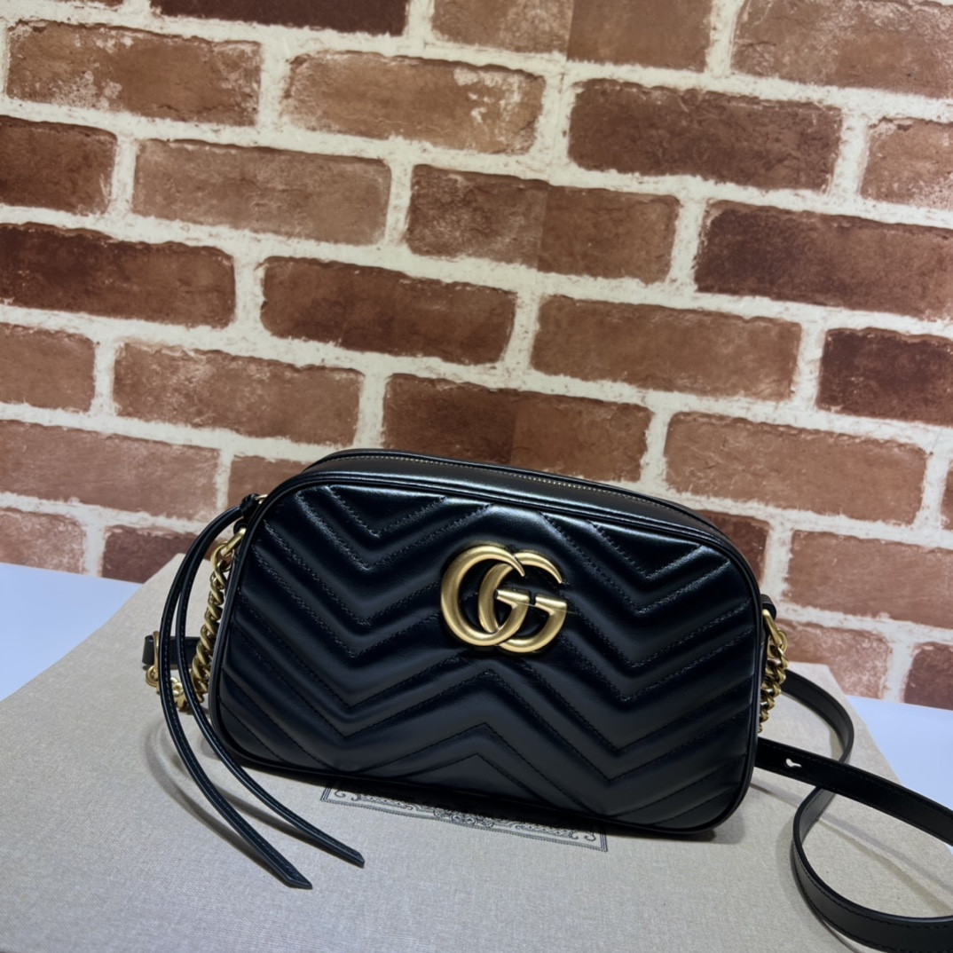 HOT SALE Gucci GG Marmont small shoulder bag