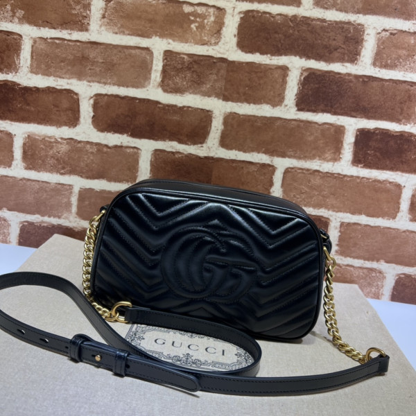 HOT SALE Gucci GG Marmont small shoulder bag