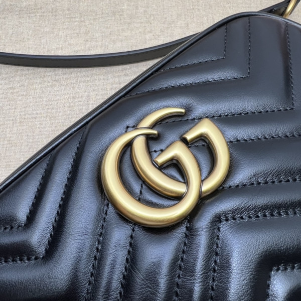 HOT SALE Gucci GG Marmont small shoulder bag