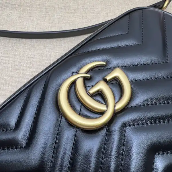 Cheap Gucci GG Marmont small shoulder bag