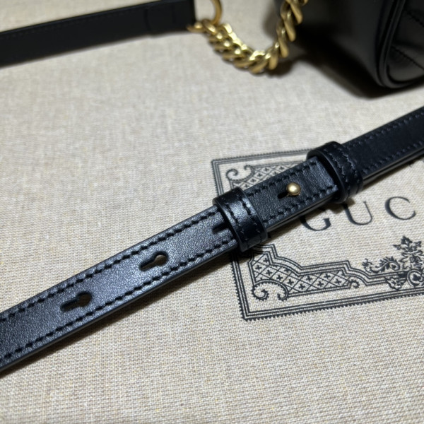 HOT SALE Gucci GG Marmont small shoulder bag