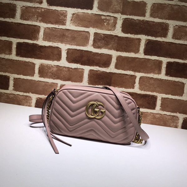 HOT SALE Gucci GG Marmont small shoulder bag