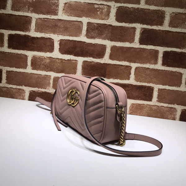 HOT SALE Gucci GG Marmont small shoulder bag