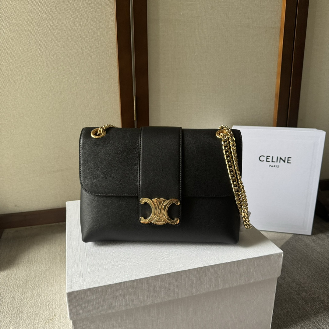 HOT SALE CELIN* VICTOIRE MEDIUM BAG-25X15X8cm