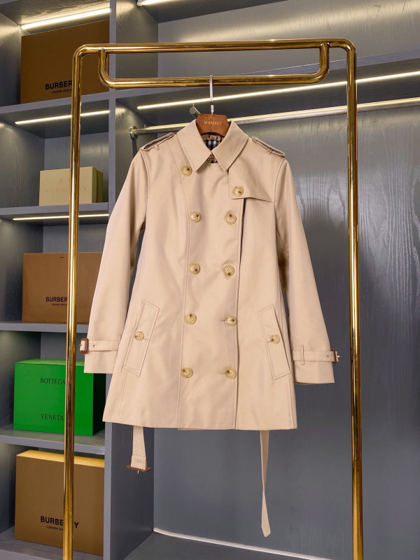 HOT SALE Burberry Short Kensington Heritage Trench Coat