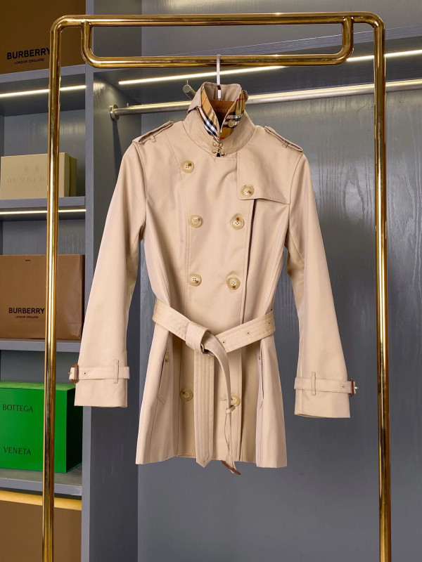 HOT SALE Burberry Short Kensington Heritage Trench Coat