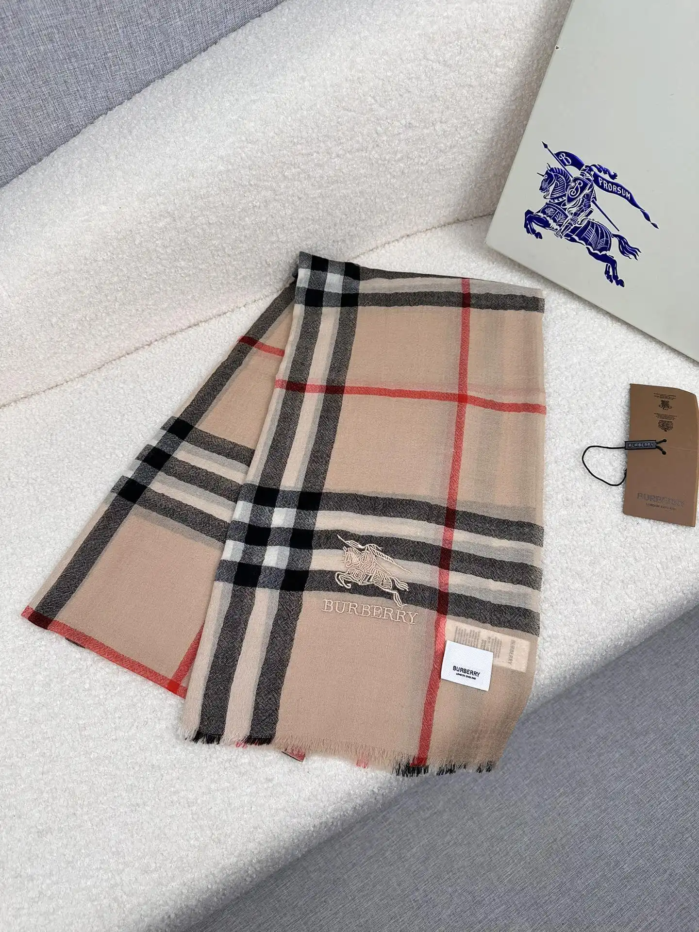 First bag ru Burberry Scarf