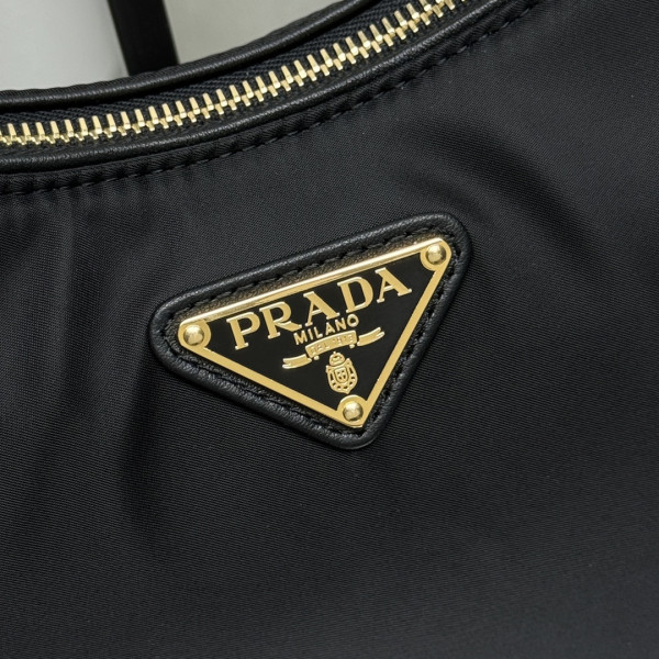 HOT SALE Prada Aimée large Re-Nylon shoulder bag with padlock