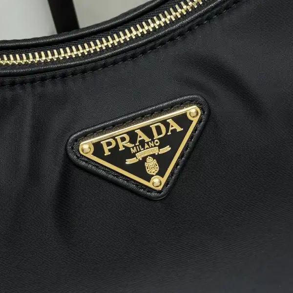 Prada Aimée large Re-Nylon shoulder bag with padlock