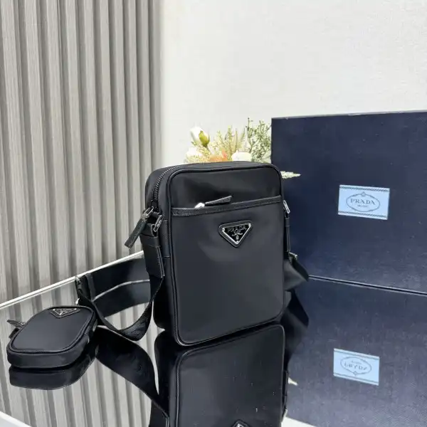 Prada Re-Nylon and Saffiano shoulder bag