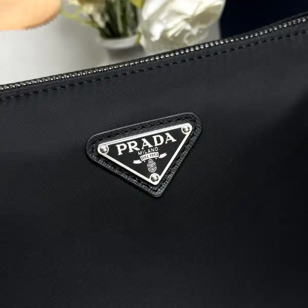 Prada Re-Nylon and Saffiano leather shoulder bag