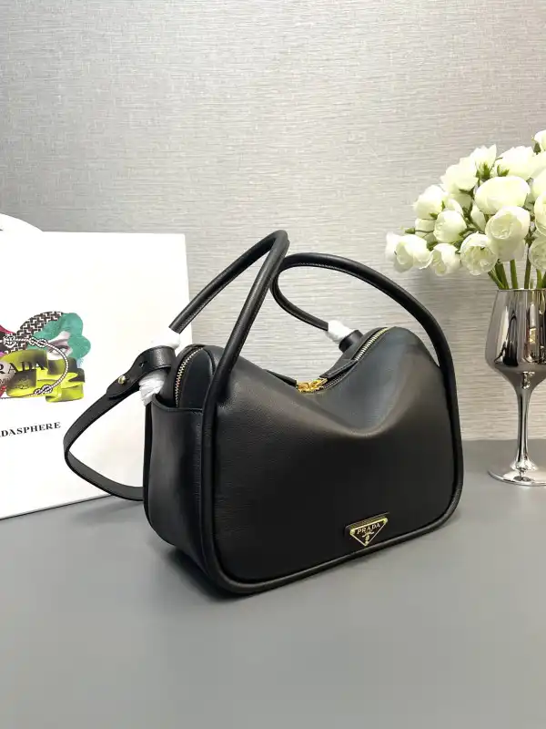 First bag ru Prada Darling leather handbag