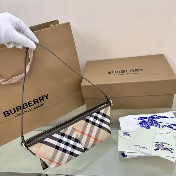 Frstbag ru Burberry Check Mini Bag-20*10*9CM