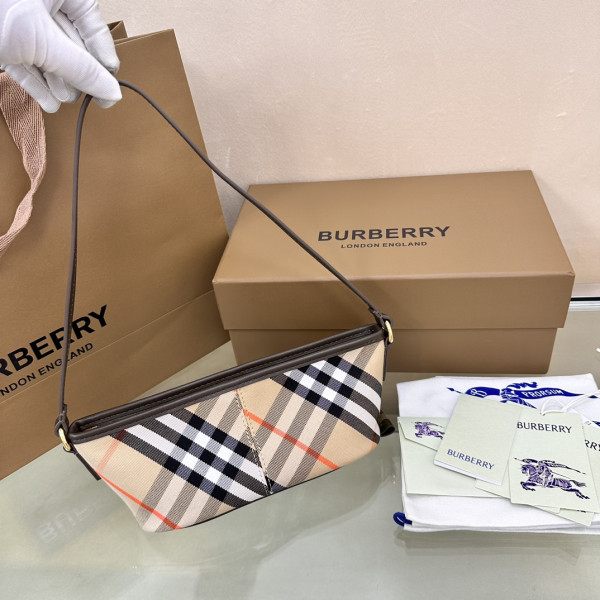 HOT SALE Burberry Check Mini Bag-20*10*9CM