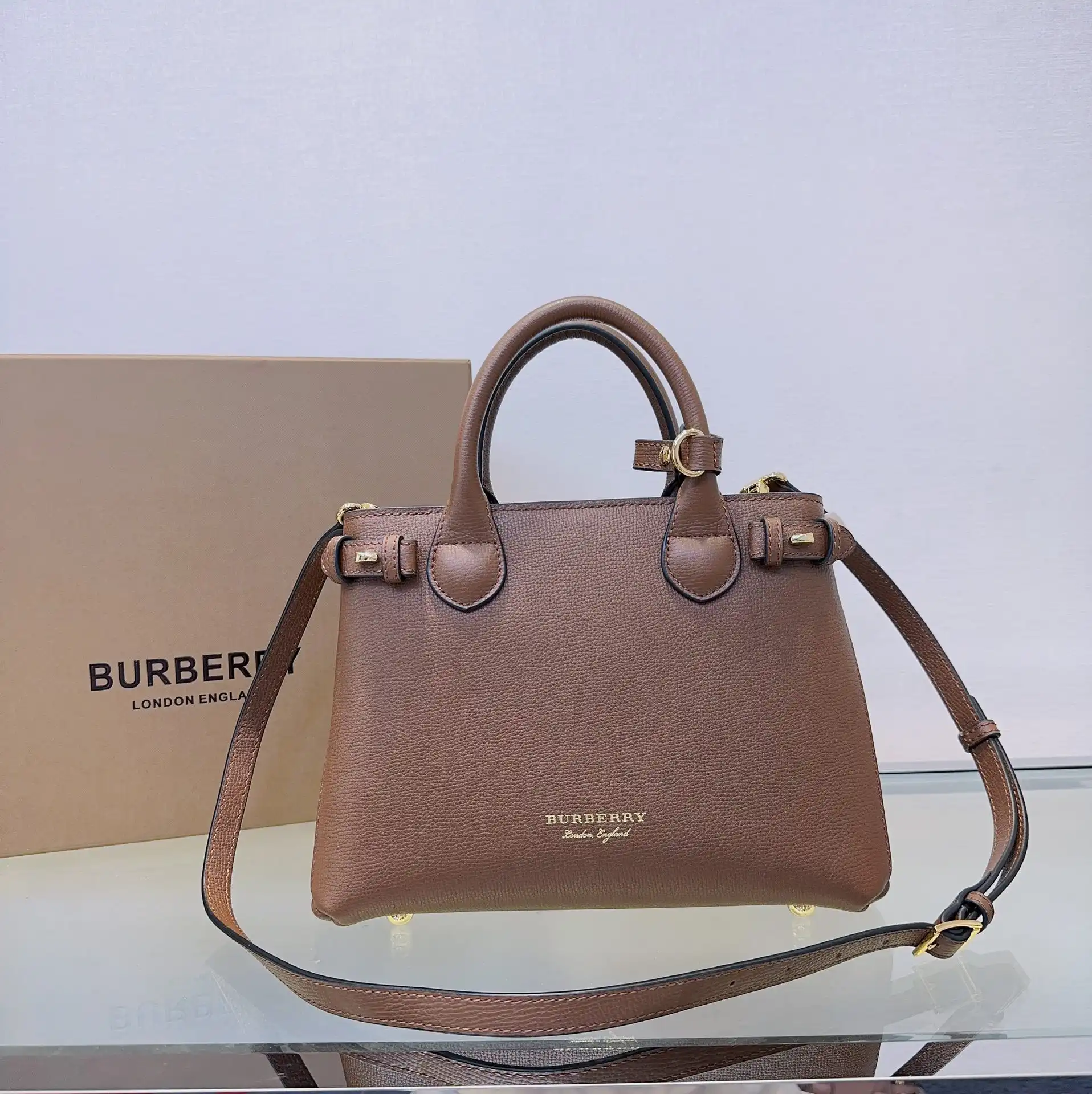 Burberry Tote bag-26*12*19CM