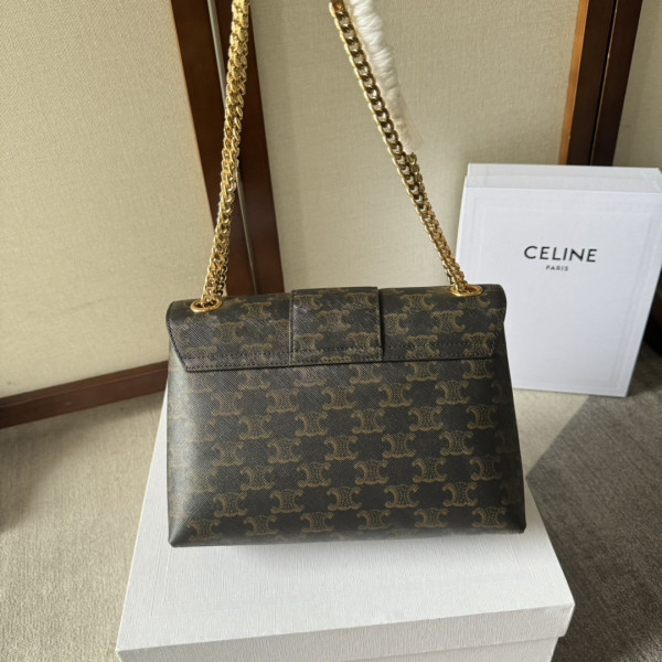 HOT SALE CELIN* VICTOIRE MEDIUM BAG-25X15X8cm