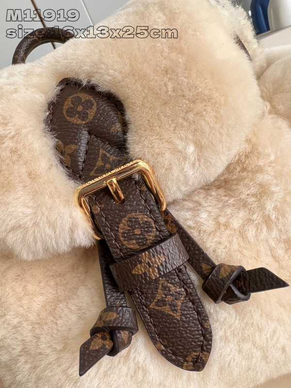 HOT SALE Louis Vuitton Ski Nano Teddy Backpack