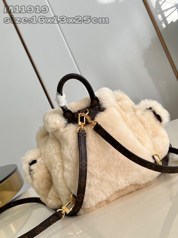 HOT SALE Louis Vuitton Ski Nano Teddy Backpack