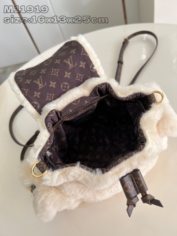 HOT SALE Louis Vuitton Ski Nano Teddy Backpack