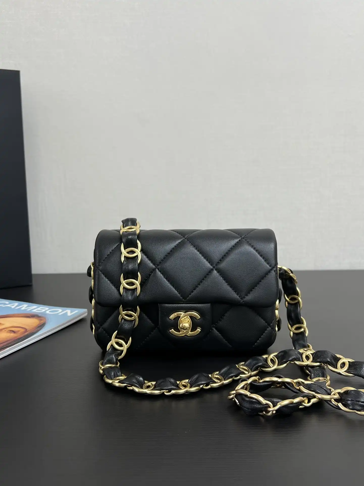 CL FLAP BAG-12*16*5cm