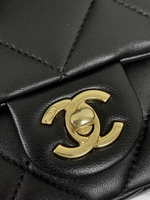 First bag ru CHANEL FLAP BAG-12*16*5cm