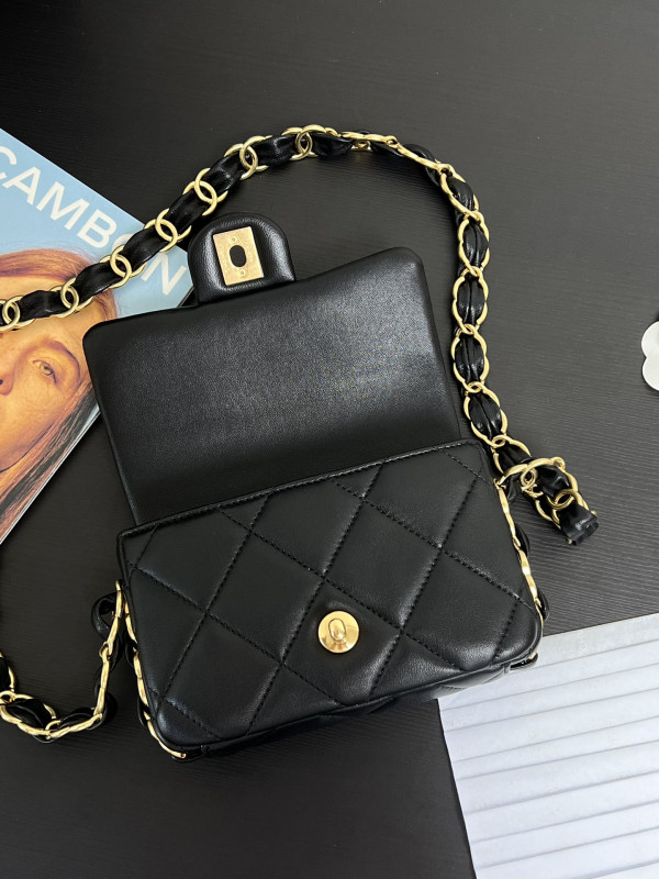 HOT SALE CL FLAP BAG-12*16*5cm