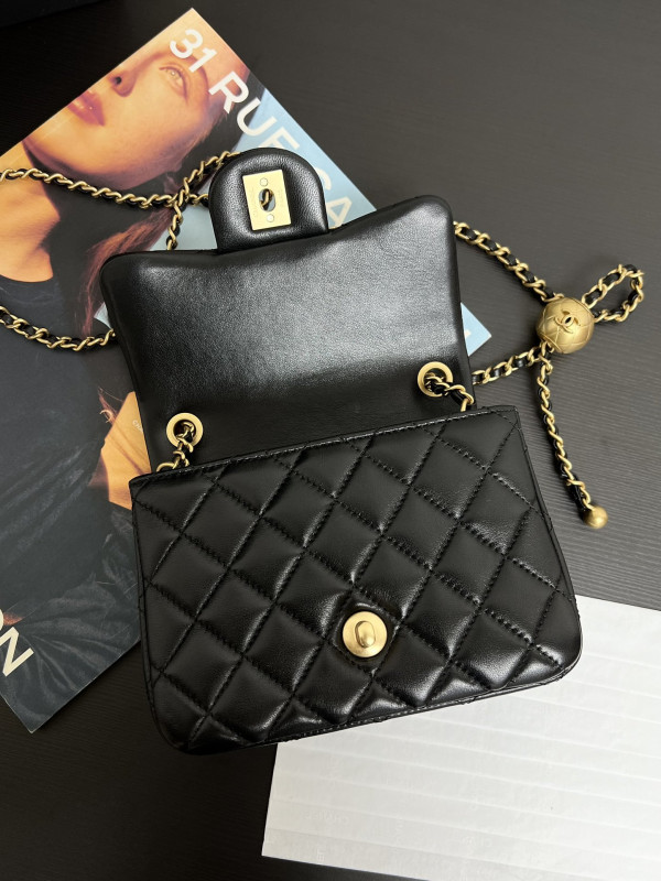 HOT SALE CL FLAP BAG 17CM