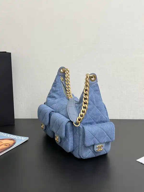 CHANEL Large Hobo Bag