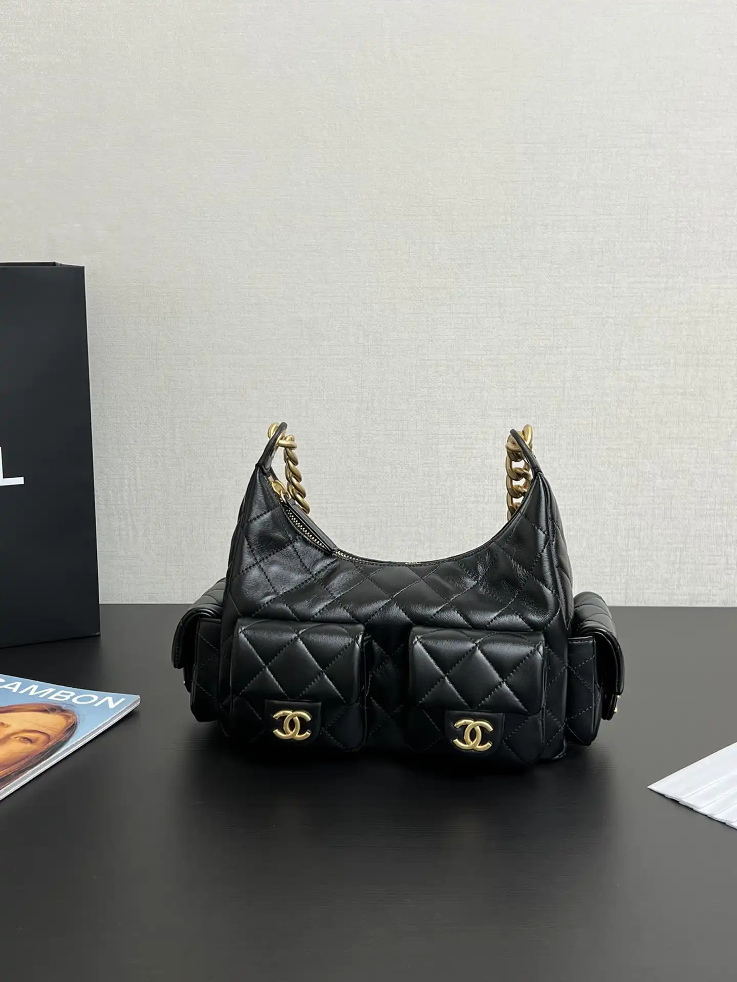 CHANEL small Hobo Bag