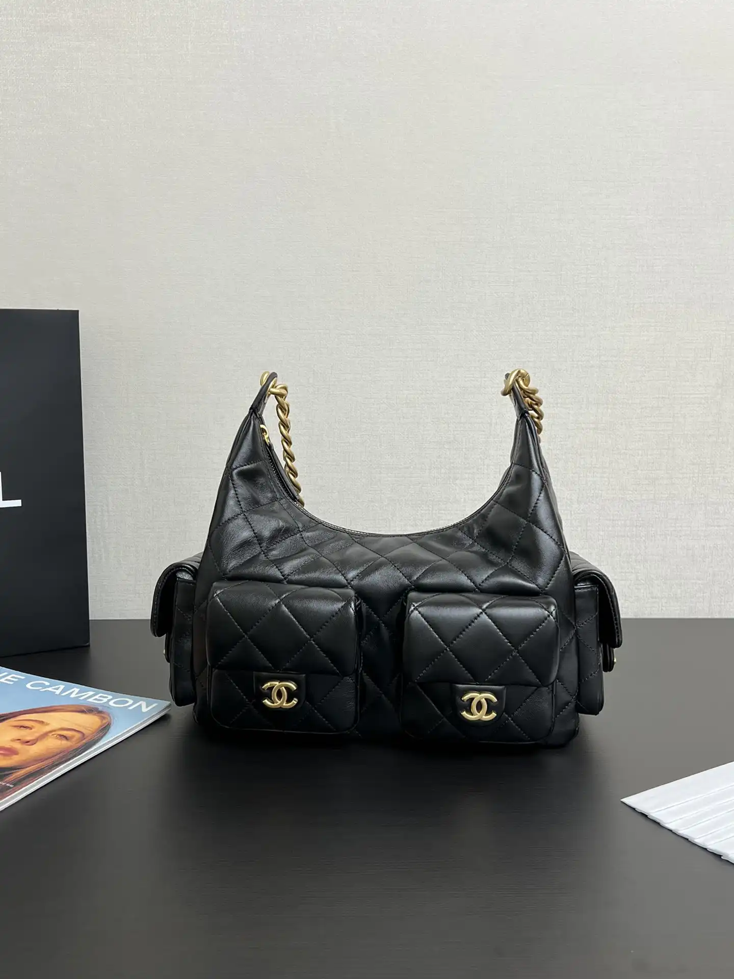 CHANEL Large Hobo Bag