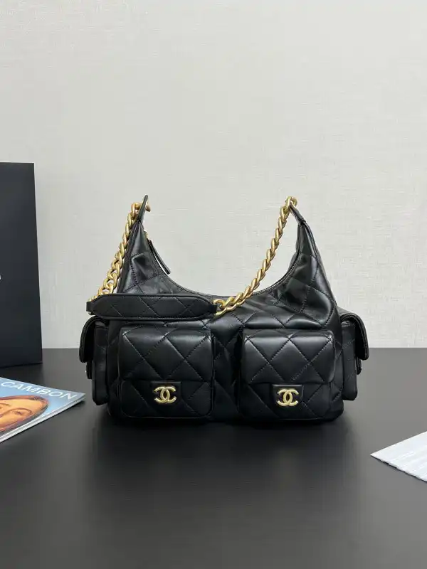 CHANEL Large Hobo Bag