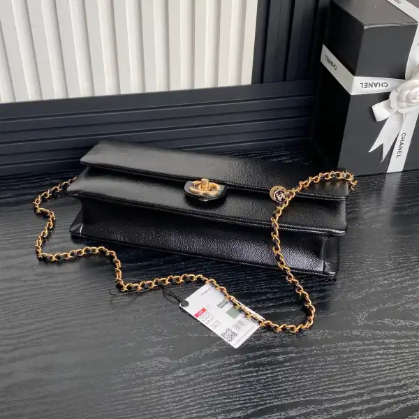 CHANEL FLAP BAG -15.5×32.5×5CM