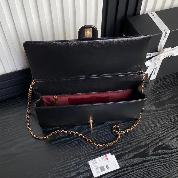 CHANEL FLAP BAG -15.5×32.5×5CM