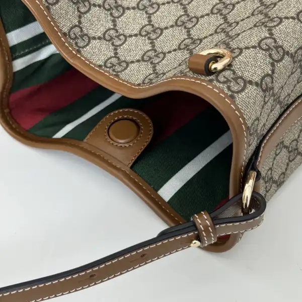 Affordable Gucci GG Emblem mini bucket bag