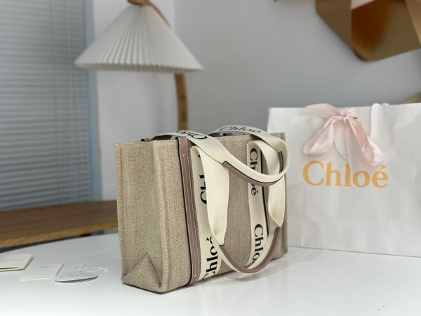 HOT SALE CHLOÉ woody tote bag-Mini S M L