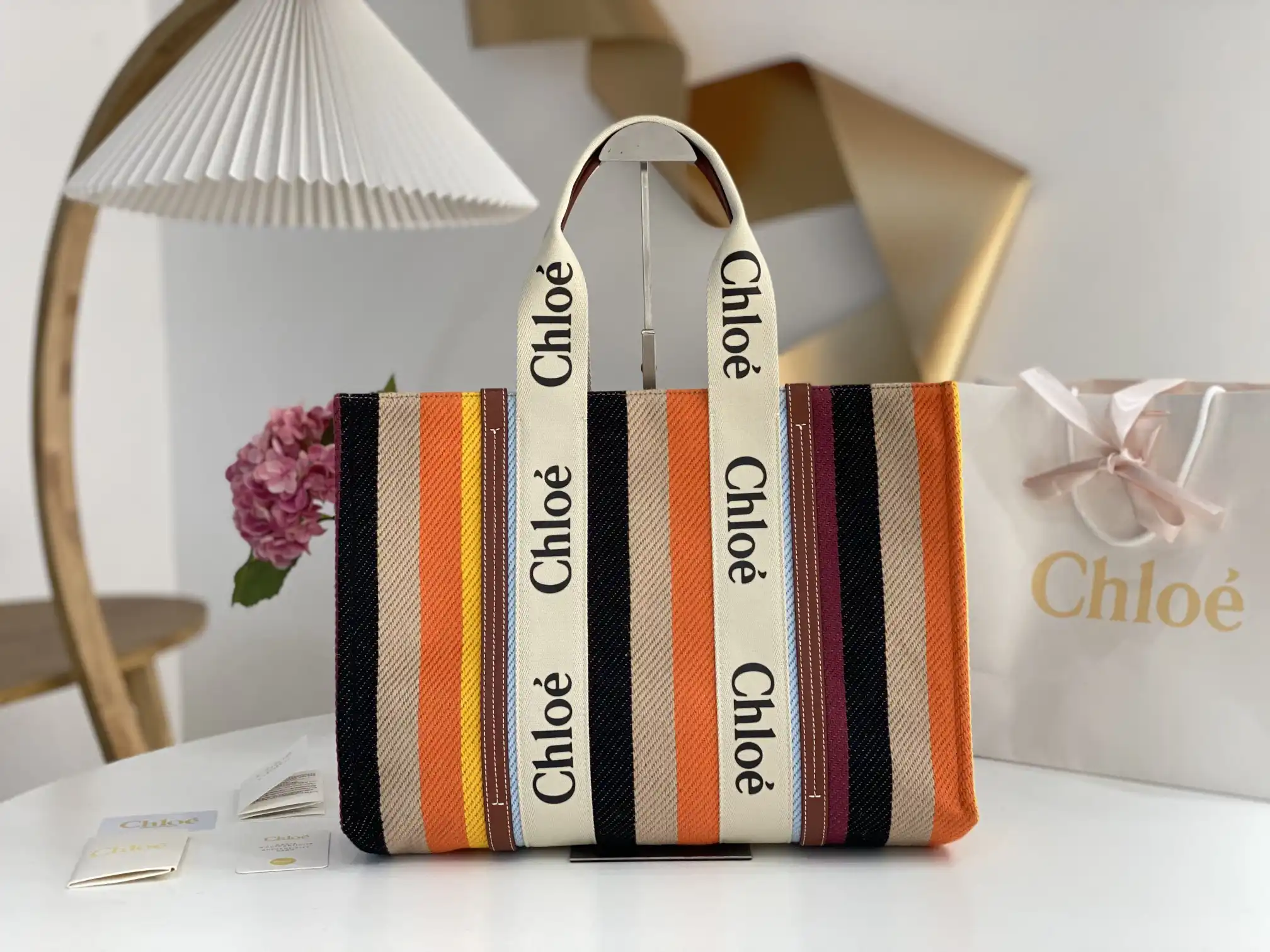 TO Chloe Woody tote bag-small  medium  large