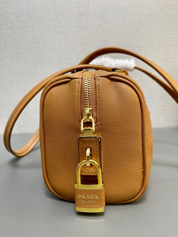 HOT SALE Prada Re-Nylon medium top-handle bag with padlock