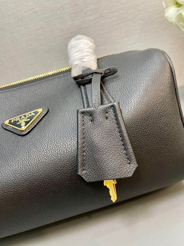 HOT SALE Prada Re-Nylon medium top-handle bag with padlock