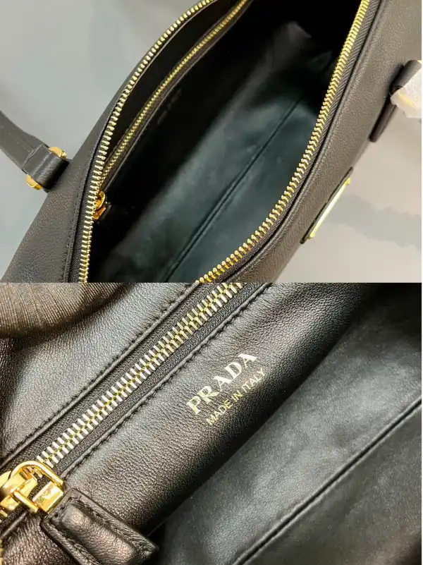 Frstbag ru Prada Re-Nylon medium top-handle bag with padlock