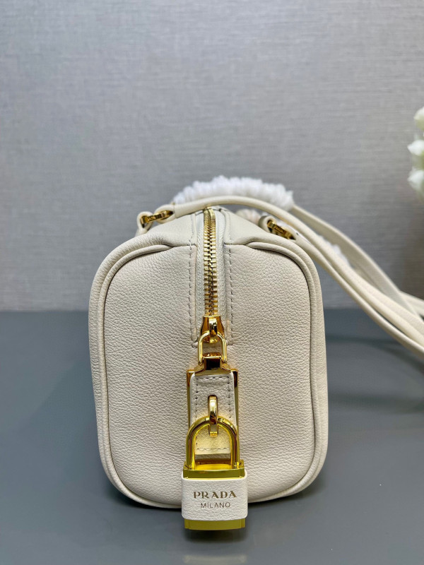 HOT SALE Prada Re-Nylon medium top-handle bag with padlock