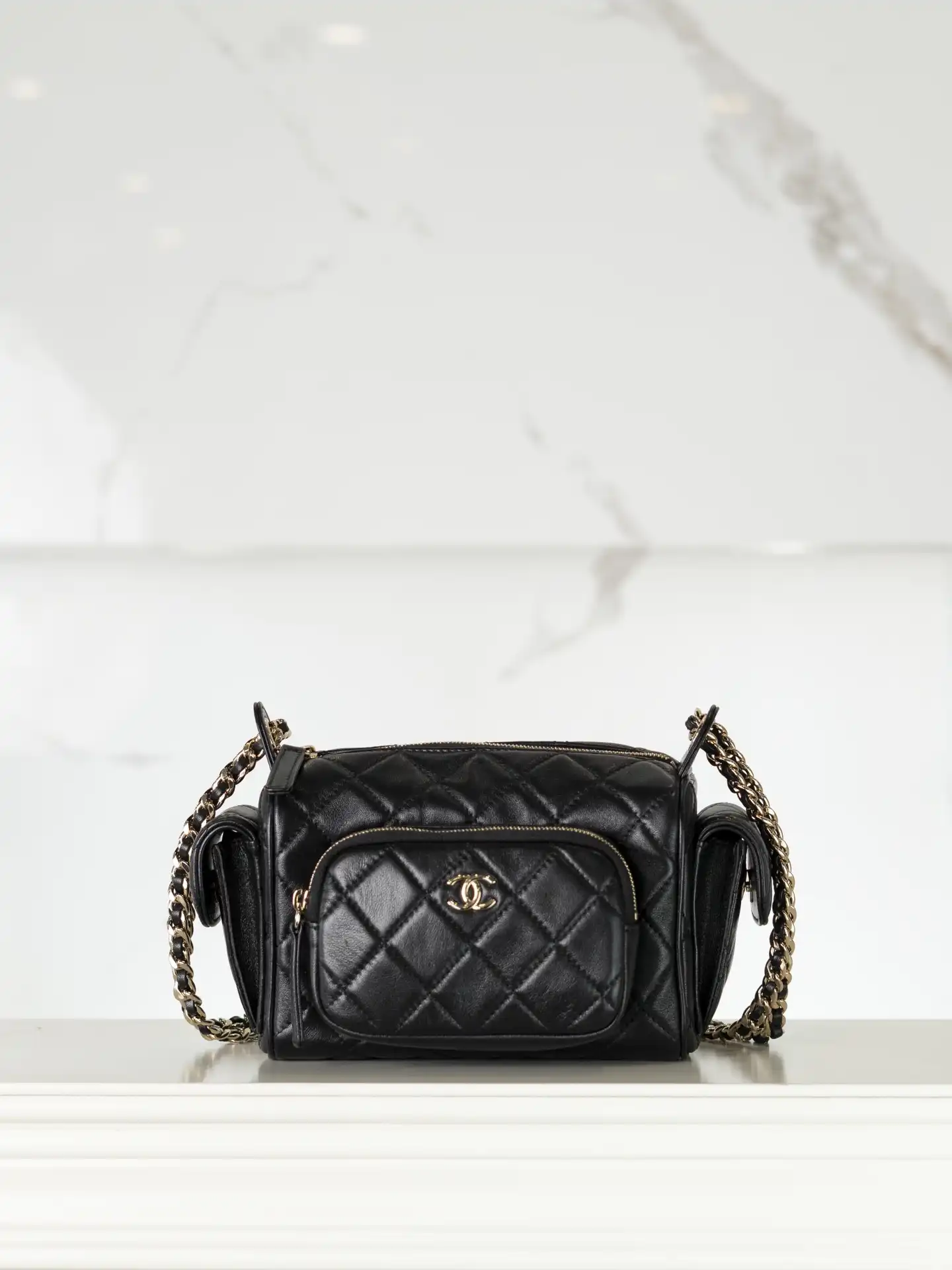 First bag ru CHANEL CAMERA BAG-13*23*15CM