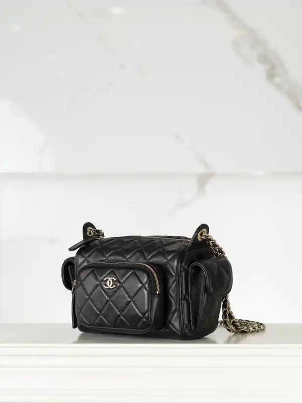 First bag ru CHANEL CAMERA BAG-13*23*15CM