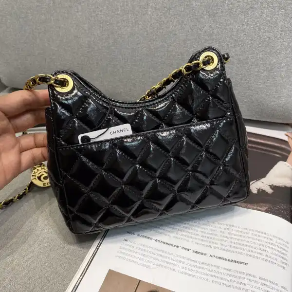 First bag ru CHANEL HOBO HANDBAG-17*19*6cm