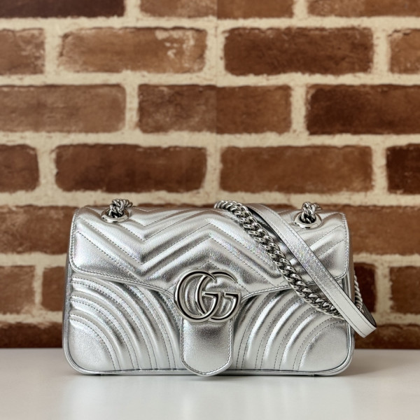 HOT SALE Gucci GG Marmont small shoulder bag