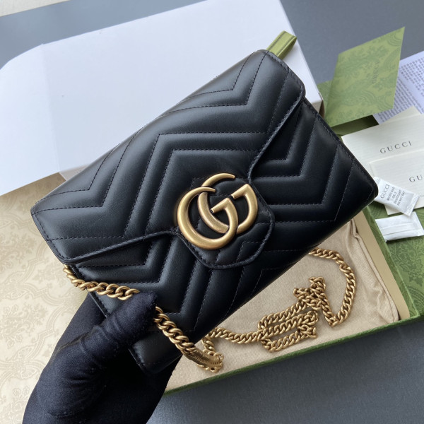 HOT SALE GUCCI GG Marmont super mini bag