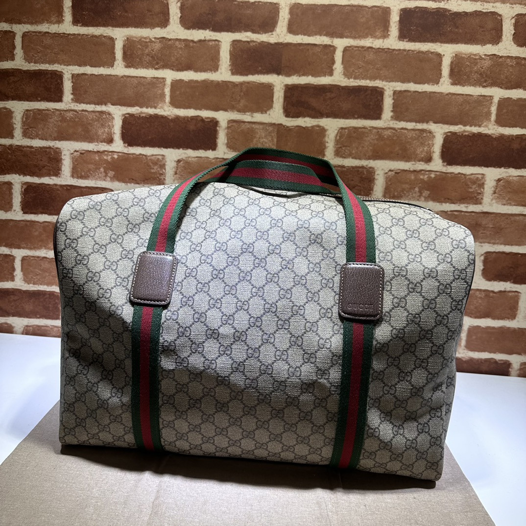 HOT SALE Gucci Medium duffle bag with Web